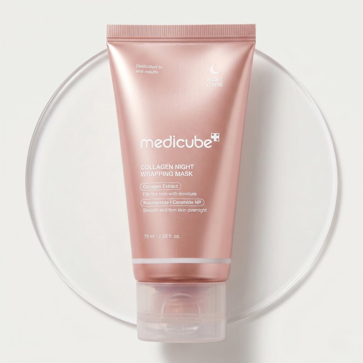 MEDICUBE Masque Enveloppant au Collagène 75ml