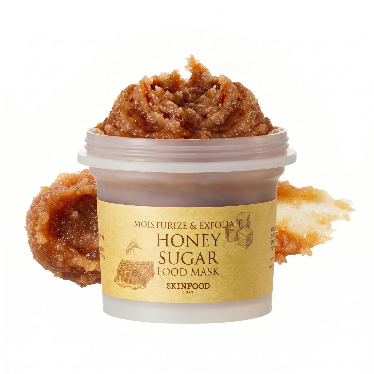Masque Alimentaire au Miel et au Sucre SKINFOOD 120g