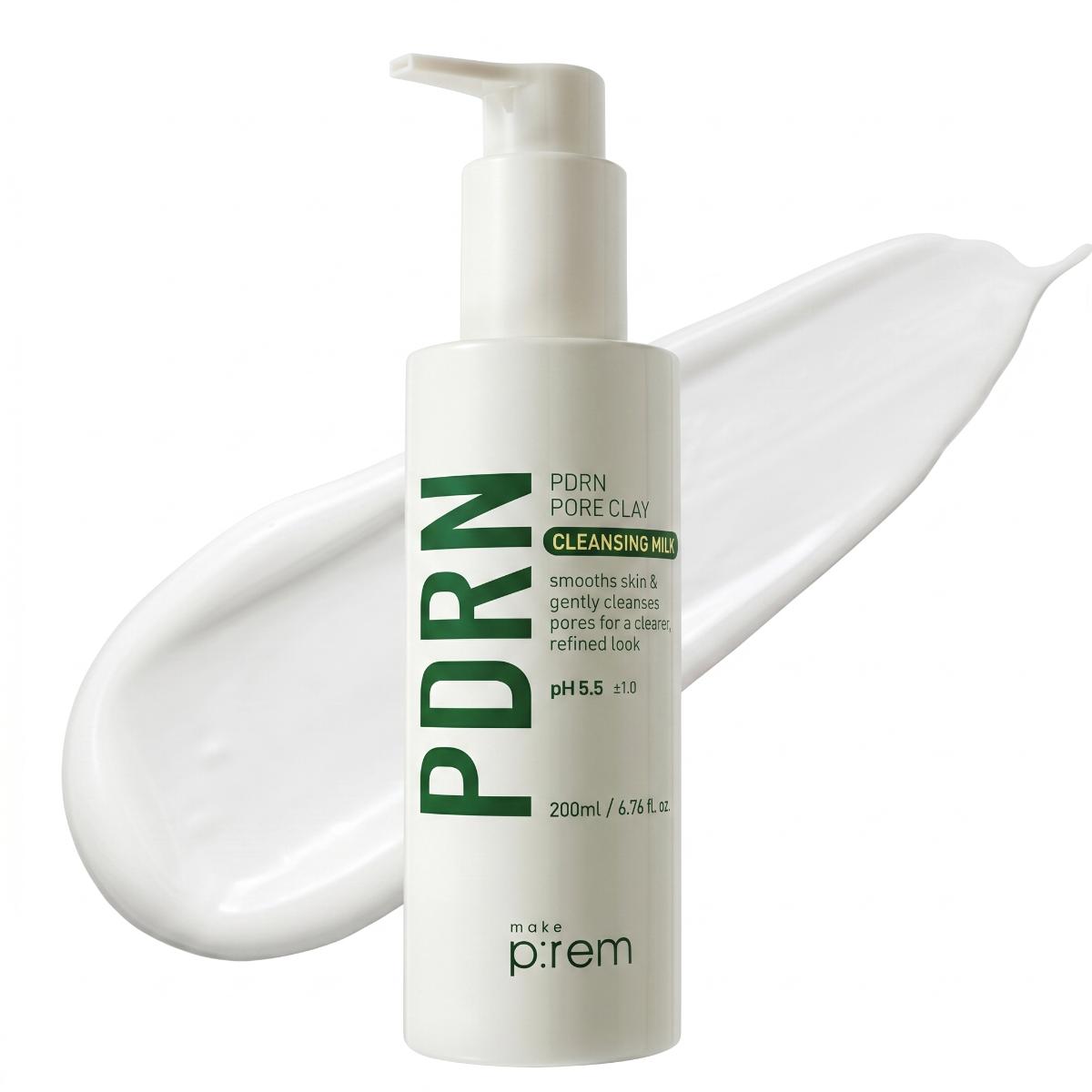 make p:rem PDRN Pore Clay Cleansing Milk 200ml