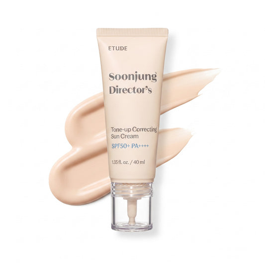 ETUDE Soonjung Director's Tone-Up korrigierende Sonnencreme LSF50+ PA++++ 40ml