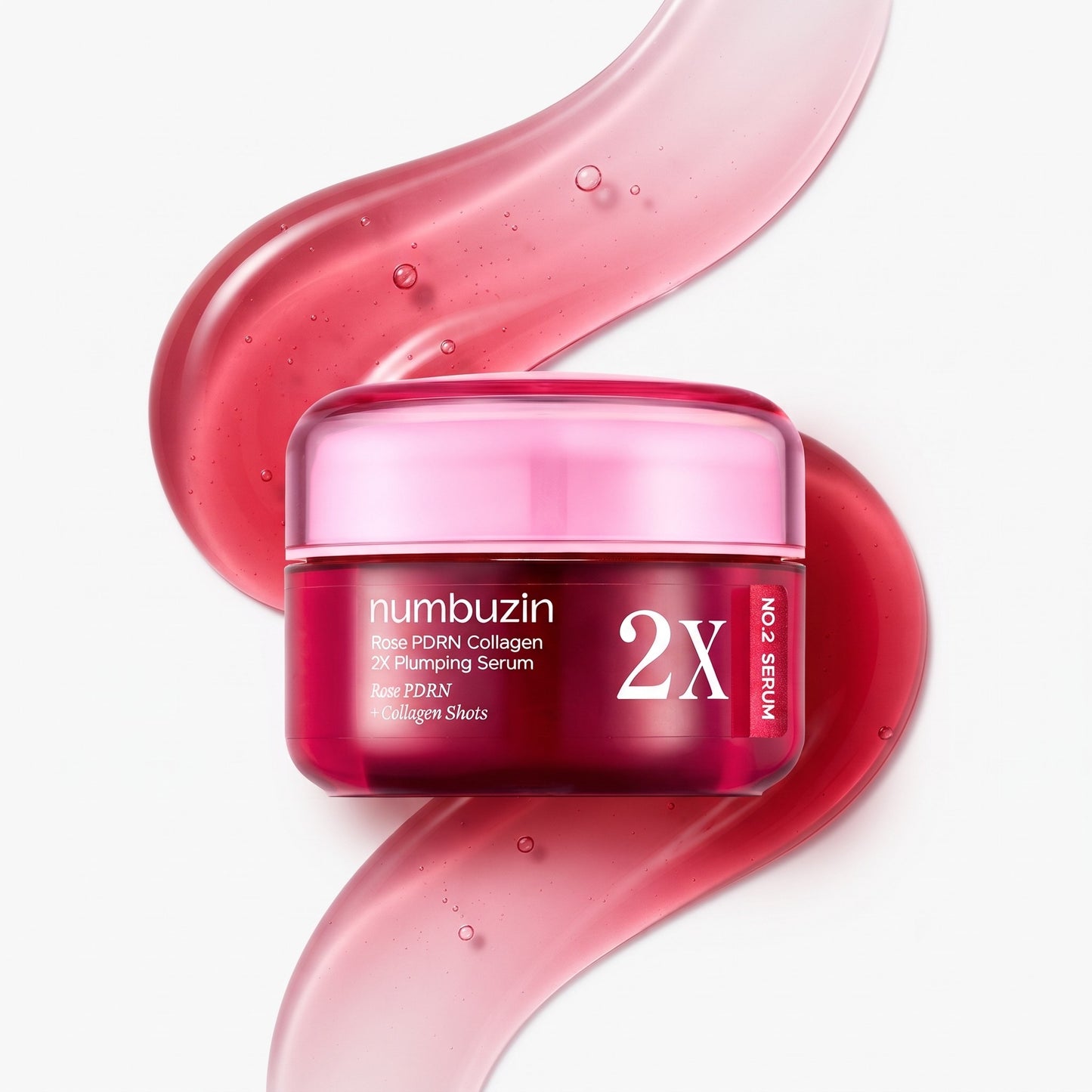 numbuzin No.2 Sérum Repulpant au Collagène Rose PDRN 2X 30ml