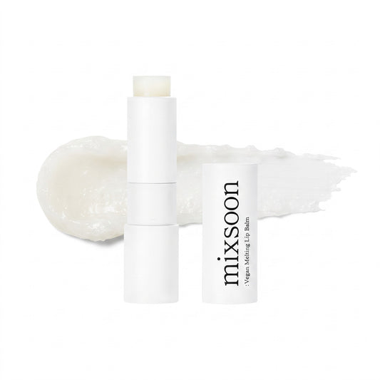 mixsoon Baume à lèvres fondant végétalien transparent 4,1 g