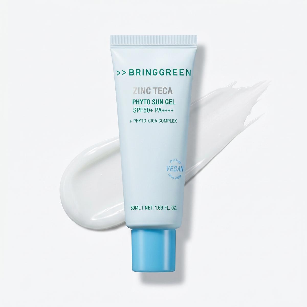 BRINGGREEN Zinc Teca Phyto Sonnen-Gel 50ml