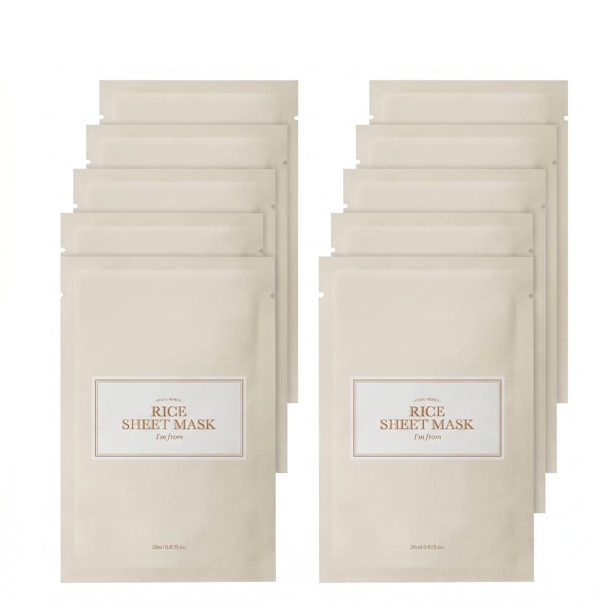 I'm From Rice Sheet Mask 10 Stück