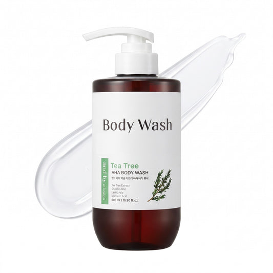 et par mixsoon Gel Douche Corps Arbre à Thé AHA 500ml