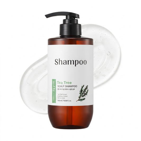 et le shampooing pour cuir chevelu mixsoon Tea Tree 500 ml